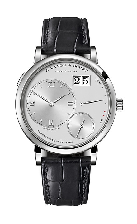 A. Lange & Söhne 117.025 : Grand Lange 1 Platinum / Silver