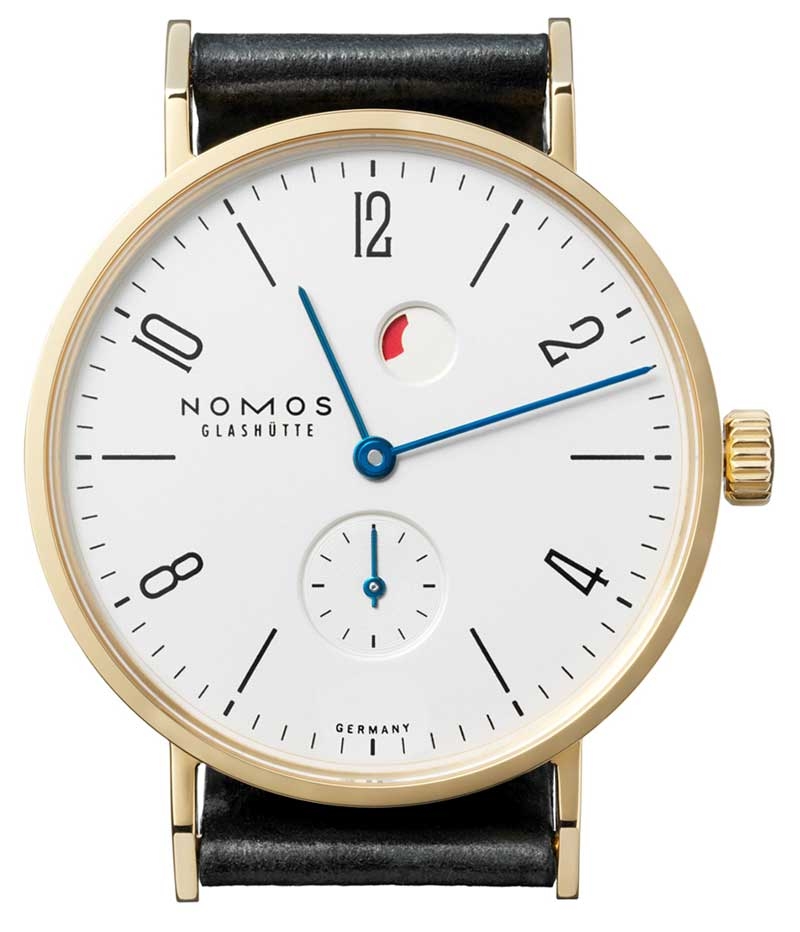 Nomos Glashütte 117 : Tangente Gold Gangreserve