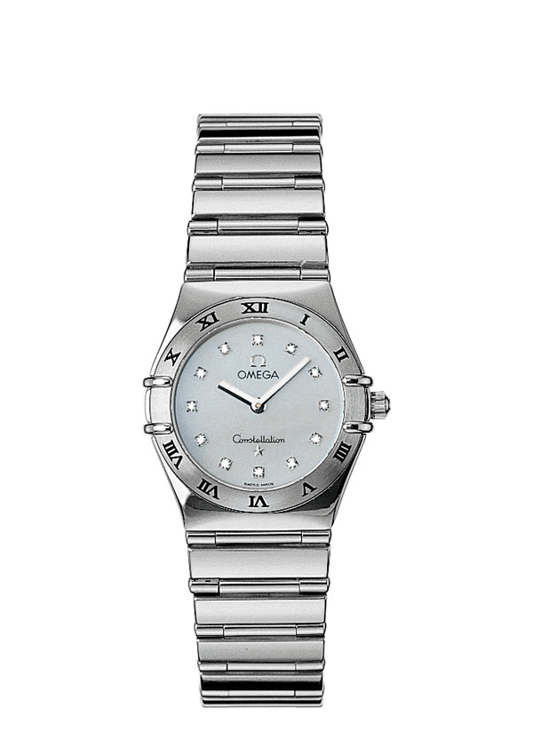 Omega 1173.76.00 : Constellation Quartz 25.5 My Choice White Gold / White