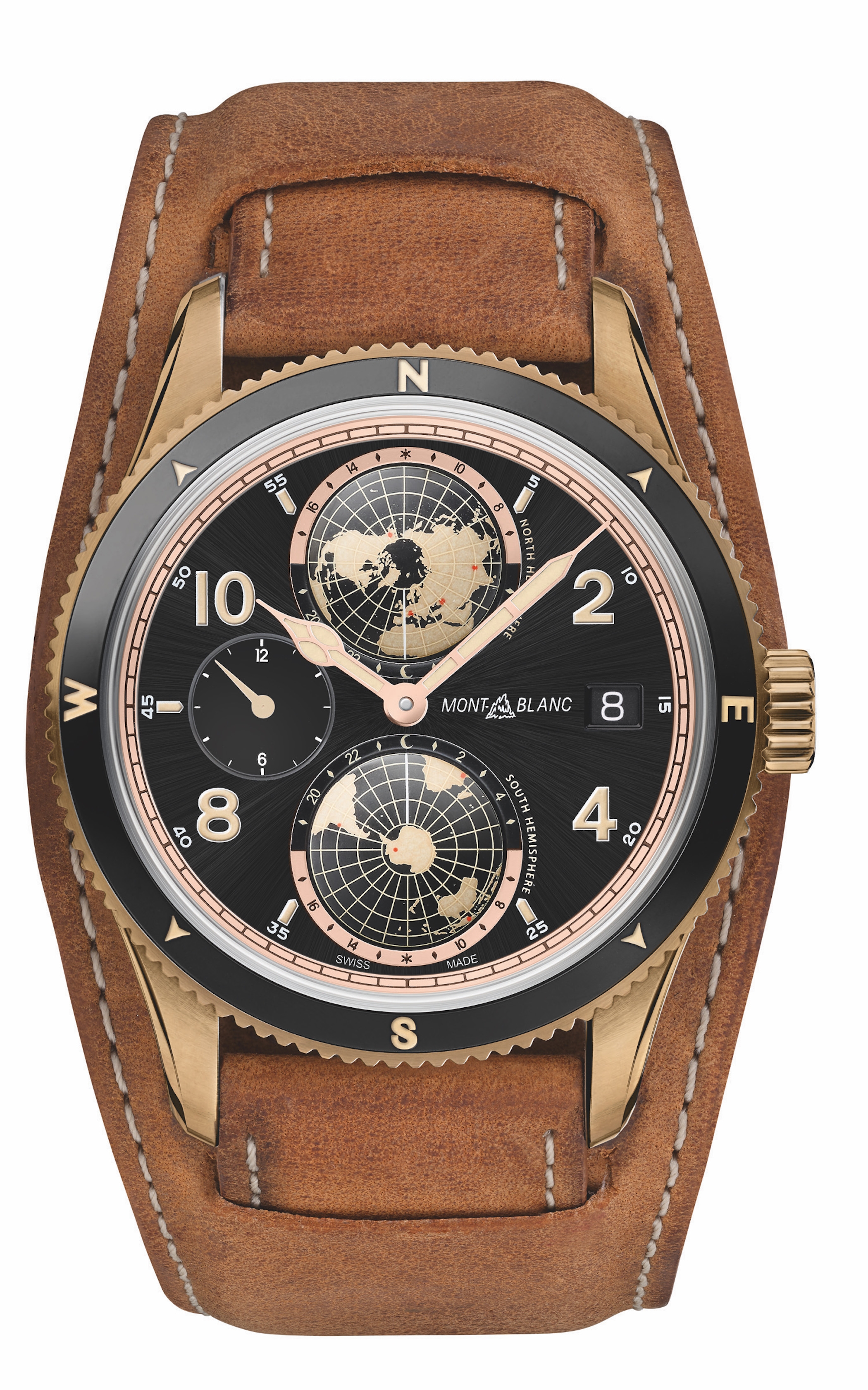 Montblanc 117840 : 1858 Geosphere Limited Edition 1858 Bronze / Black / Bund