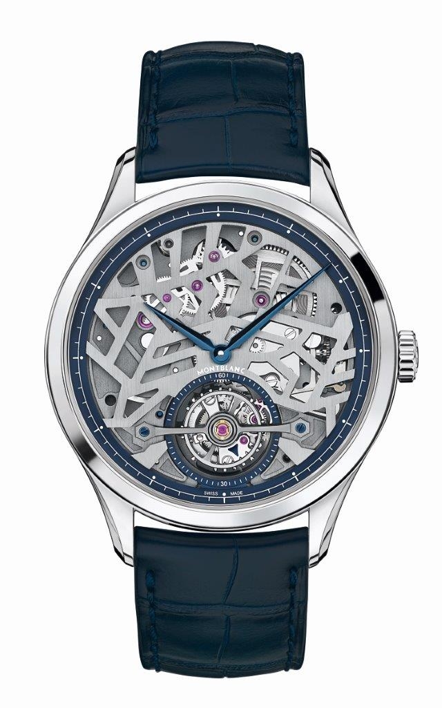 Montblanc 118512 : Heritage Chronometrie Exo Tourbillon Slim White Gold / Openworked