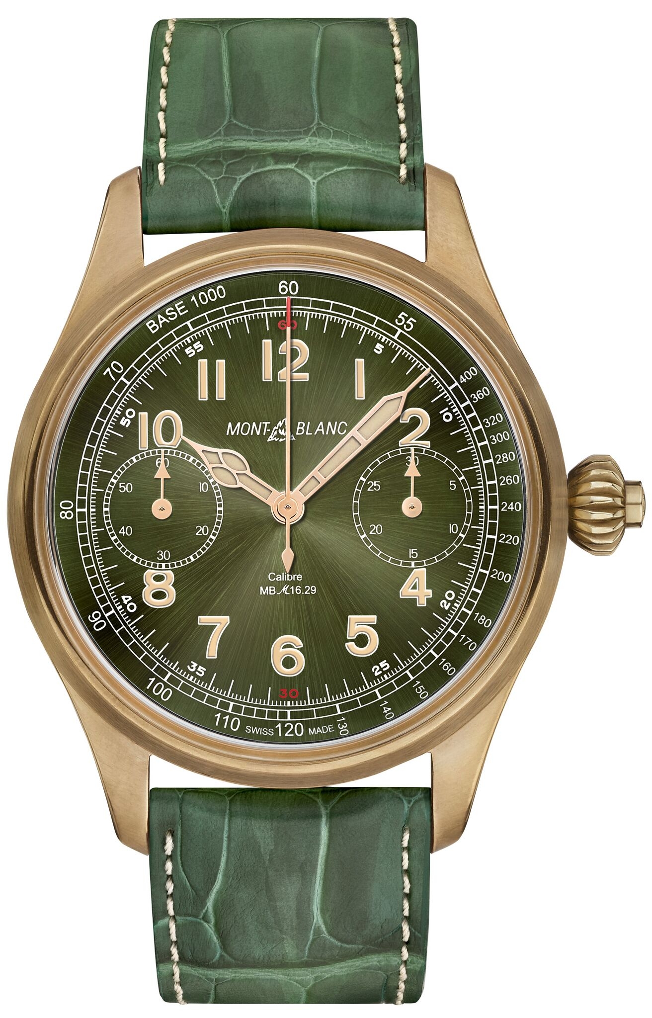 Montblanc 118775 : 1858 Chronograph Tachymeter Bronze Only Watch 2017
