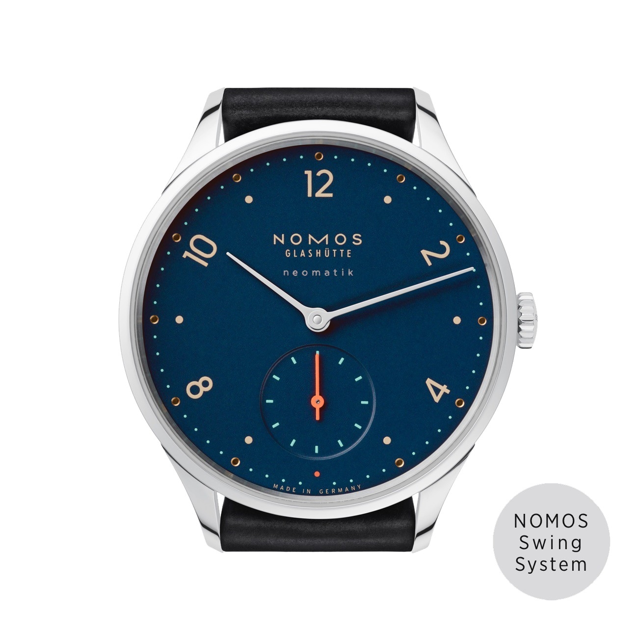 Nomos Glashütte 1205 : Minimatik Nachtblau
