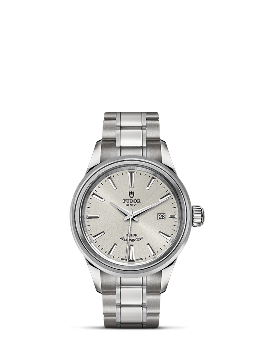 Tudor 12100-0001 : Style 28 Stainless Steel / Silver / Bracelet