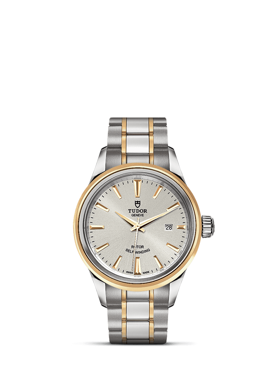 Tudor 12103-0002 : Style 28 Stainless Steel / Yellow Gold / Silver / Bracelet
