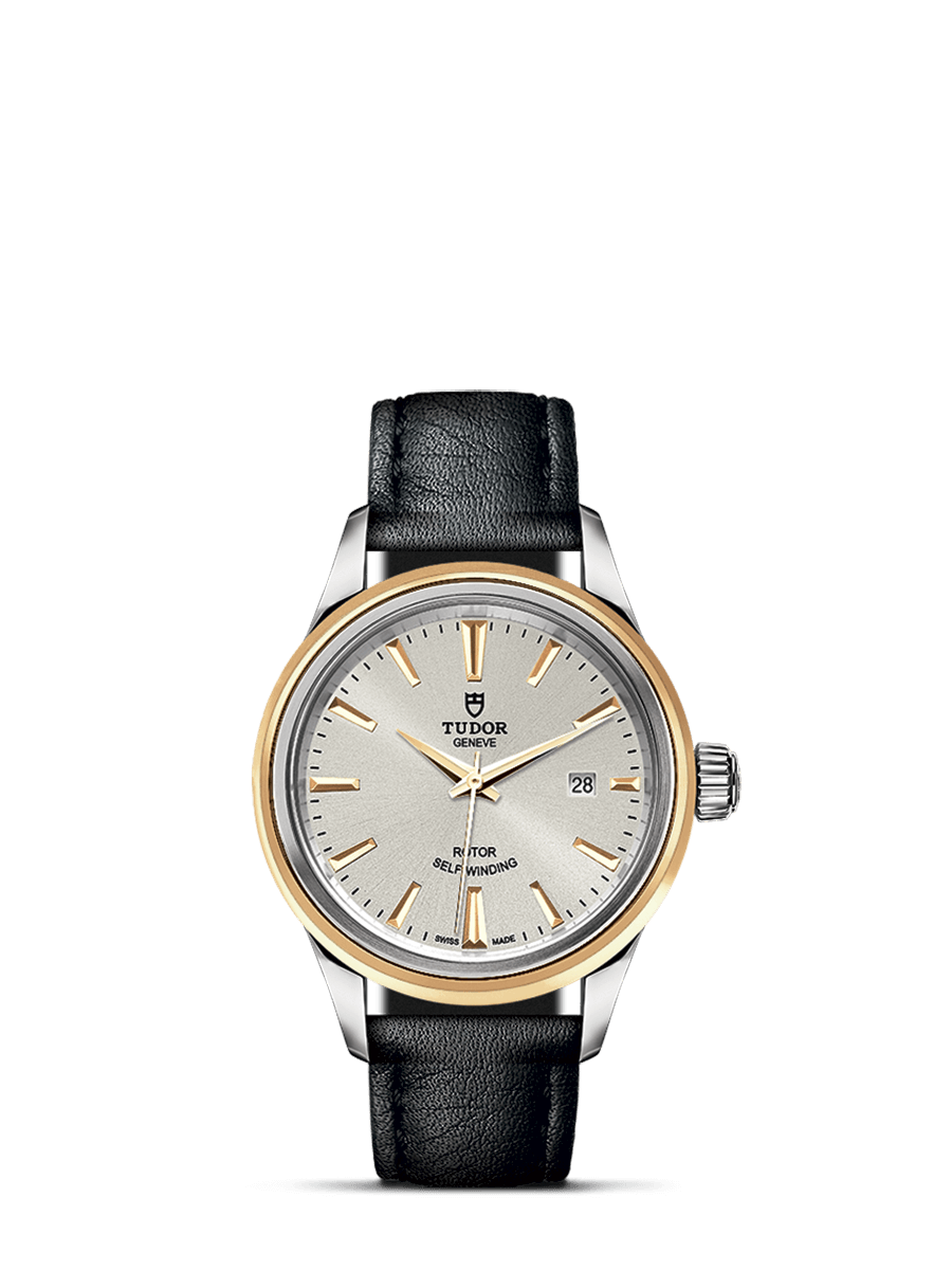 Tudor 12103-0008 : Style 28 Stainless Steel / Yellow Gold / Silver / Strap