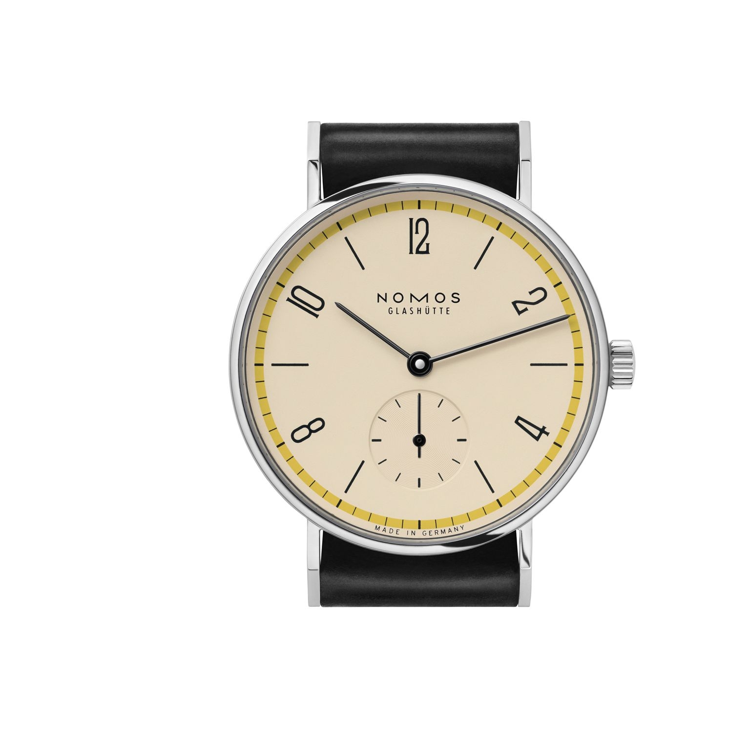Nomos Glashütte 122.S2 : Tangente 33 A Century of Bauhaus Yellow