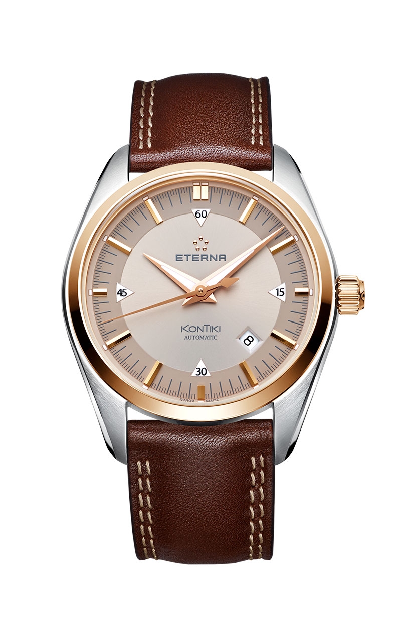 Eterna 1222.53.51.1362 : KonTiki Date Grey / Strap
