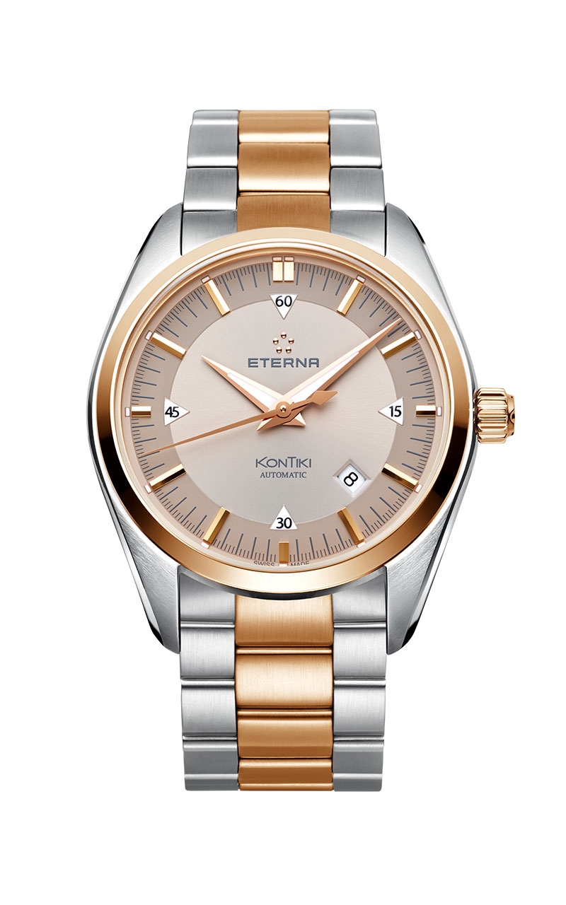 Eterna 1222.53.51.1723 : KonTiki Date Grey / Bracelet