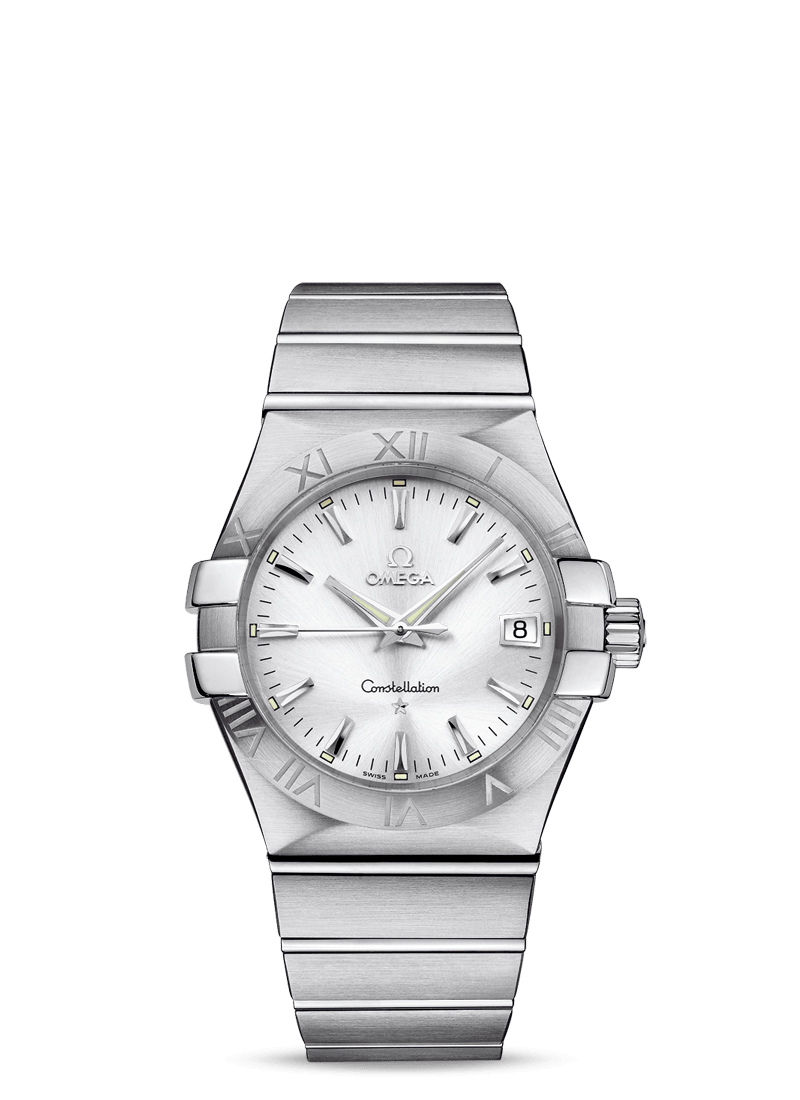 Omega 123.10.35.60.02.001 : Constellation Quartz 35 Stainless Steel / Silver