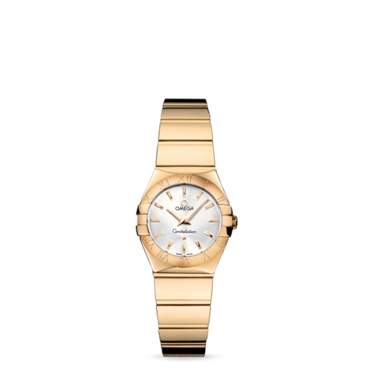Omega 123.50.24.60.02.004 : Constellation Quartz 24 Polished Yellow Gold / Silver