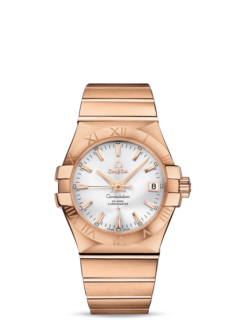 Omega 123.50.35.20.02.001 : Constellation Co-Axial 35 Red Gold / Silver