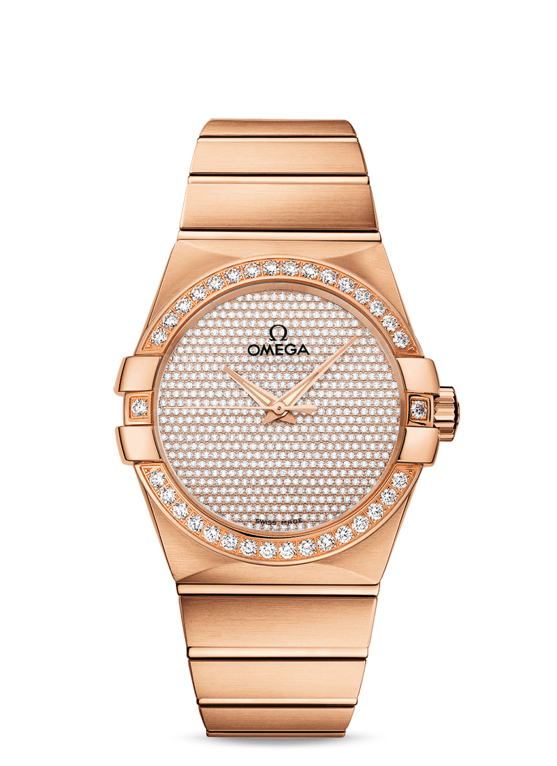 Omega 123.55.38.20.99.004 : Constellation Co-Axial 38 Red Gold / Diamond / Diamond