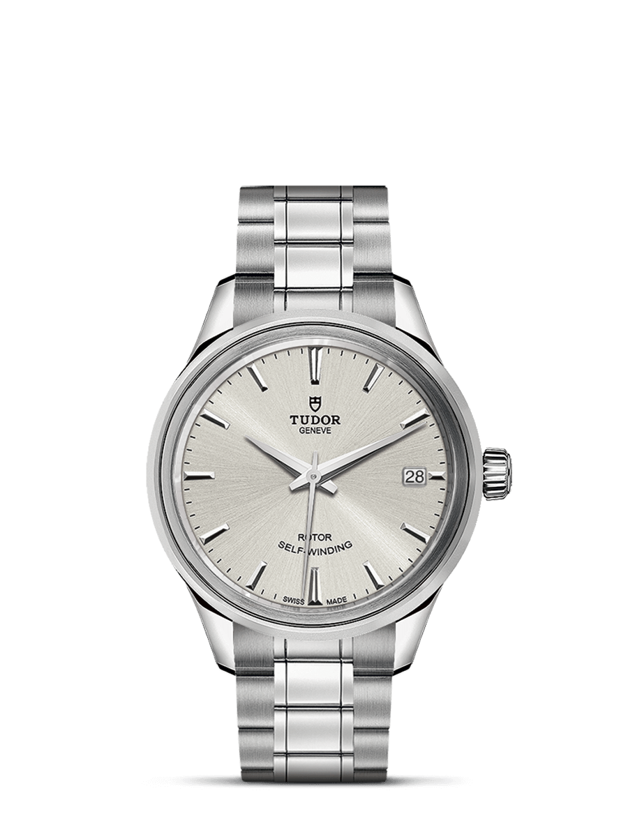 Tudor 12300-0001 : Style 34 Stainless Steel / Silver / Bracelet