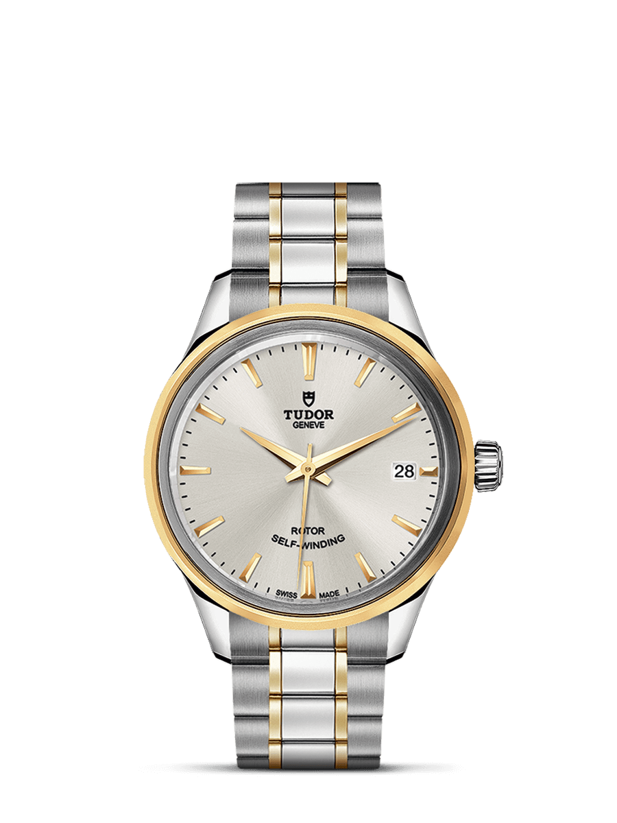 Tudor 12303-0002 : Style 34 Stainless Steel / Yellow Gold / Silver / Bracelet