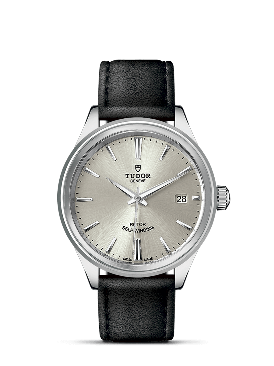 Tudor 12500-0005 : Style 38 Stainless Steel / Silver / Strap
