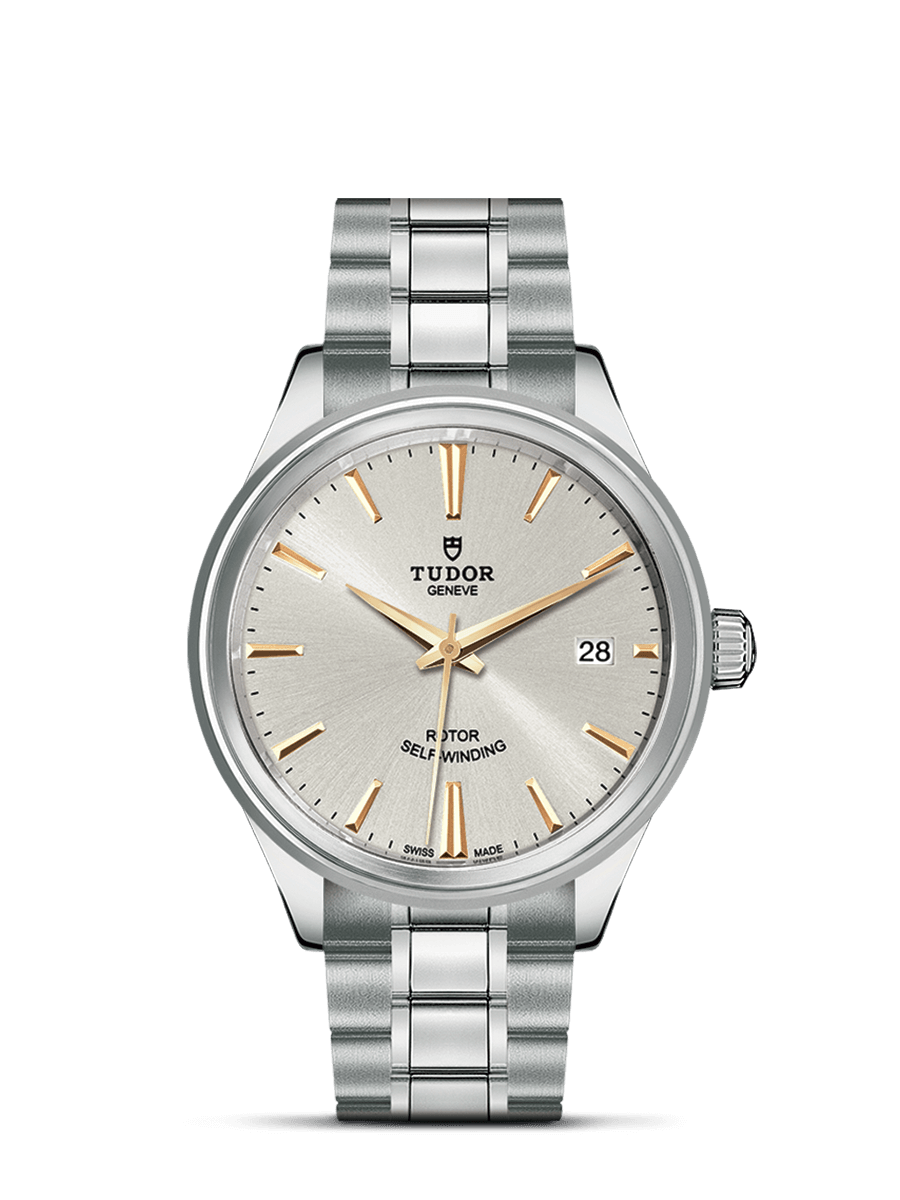 Tudor 12500-0017 : Style 38 Stainless Steel / Silver / Bracelet