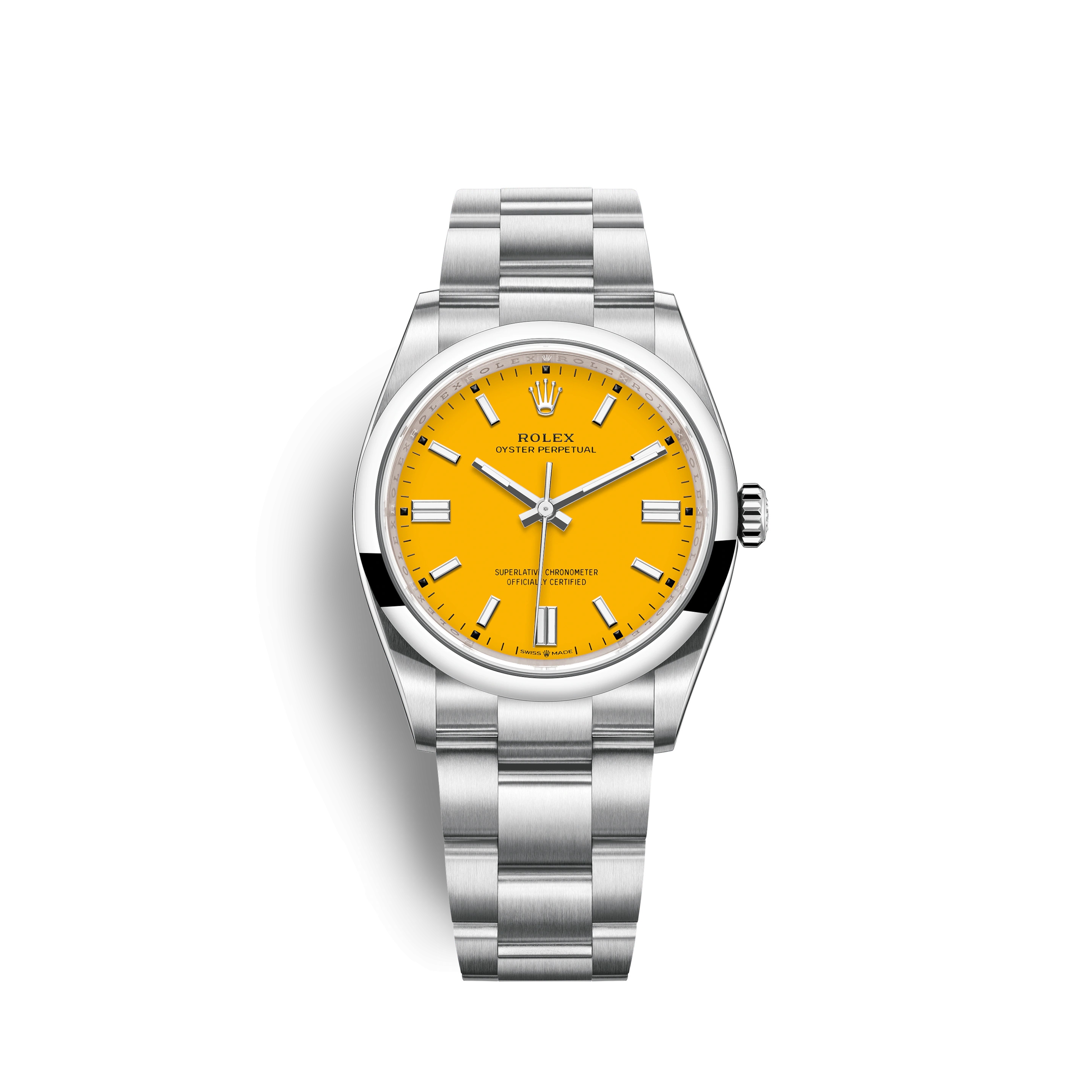 Rolex 126000-0004 : Oyster Perpetual 36 Stainless Steel / Yellow