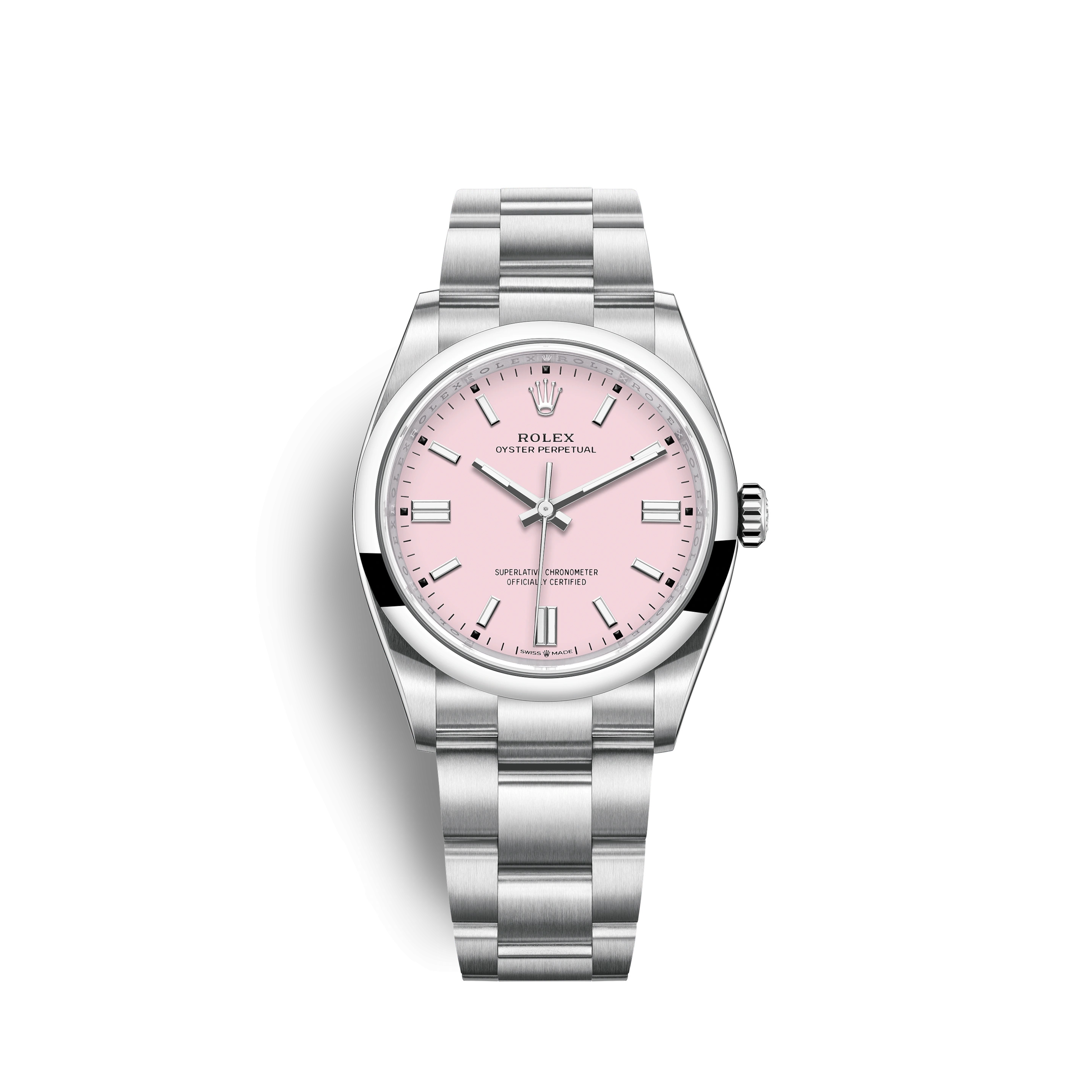 Rolex 126000-0008 : Oyster Perpetual 36 Stainless Steel / Pink