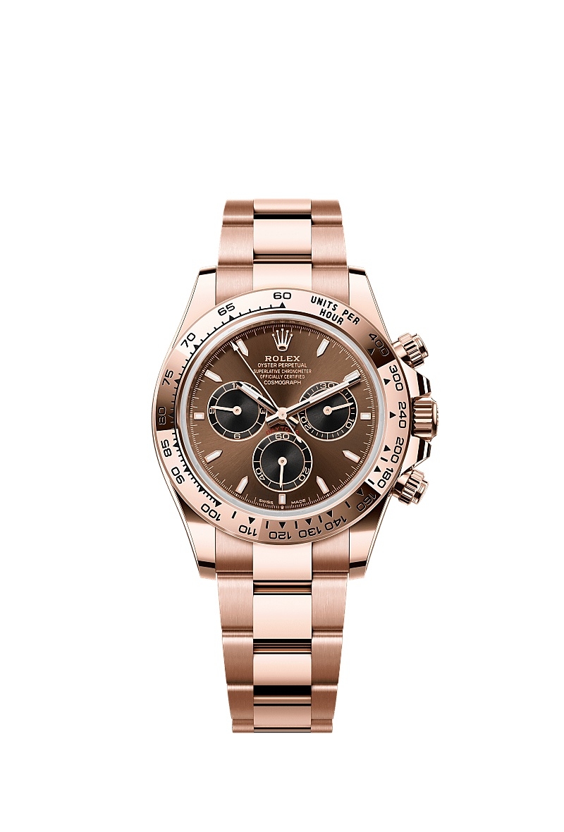 Rolex 126505-0005 : Cosmograph Daytona Everose / Chocolate  / Oyster