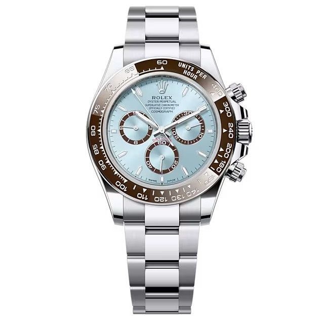 Rolex 126506-0001 : Cosmograph Daytona Platinum - Cerachrom / Ice Blue / Oyster