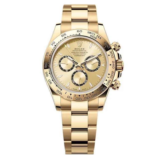 Rolex 126508-0005 : Cosmograph Daytona Yellow Gold / Golden / Oyster