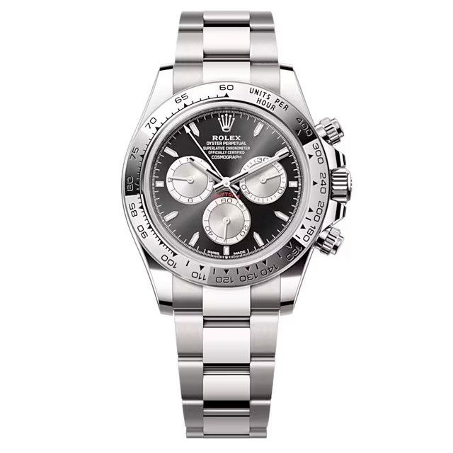 Rolex 126509-0001 : Cosmograph Daytona White Gold / Black - Steel / Oyster