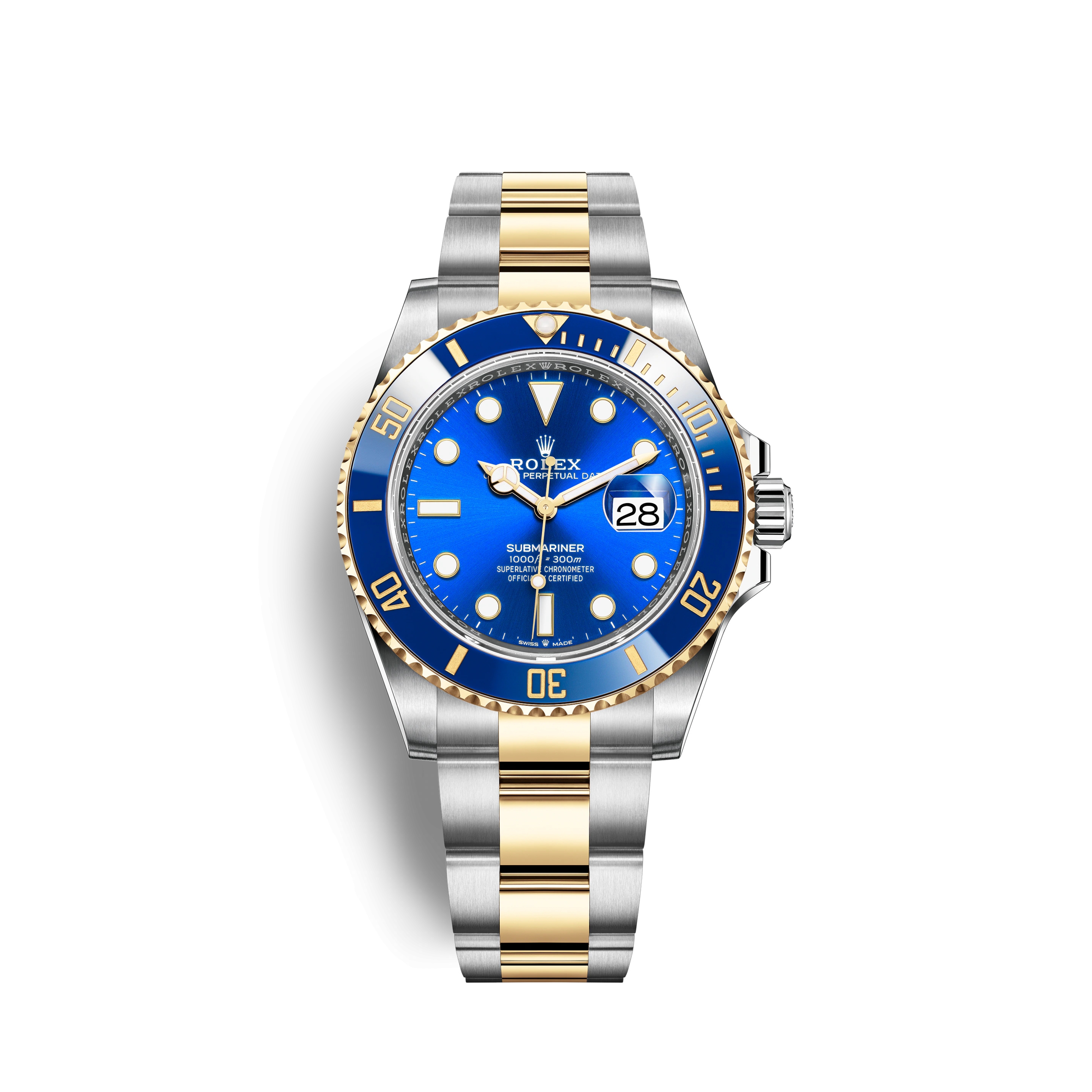 Rolex 126613LB-0002 : Submariner Date 41 Stainless Steel / Yellow Gold / Blue