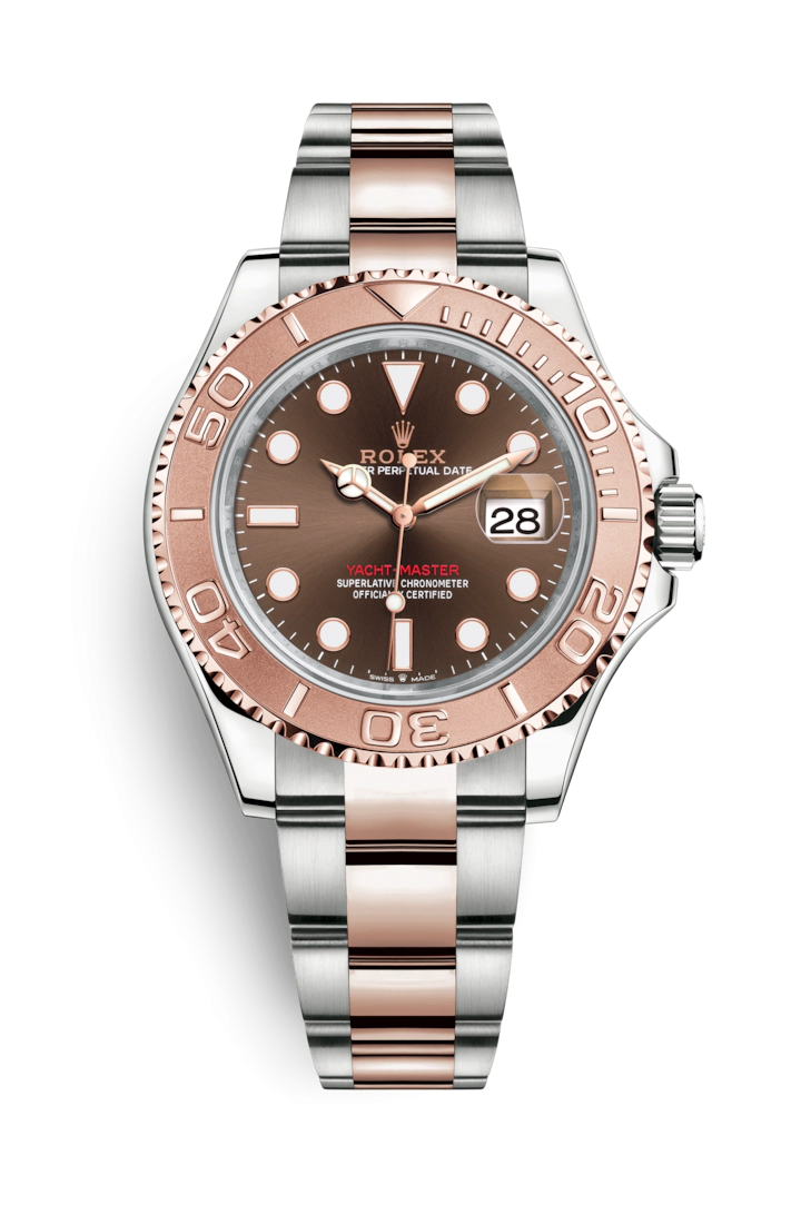 Rolex 126621-0001 : Yacht-Master 40 Rolesor Everose / Chocolate