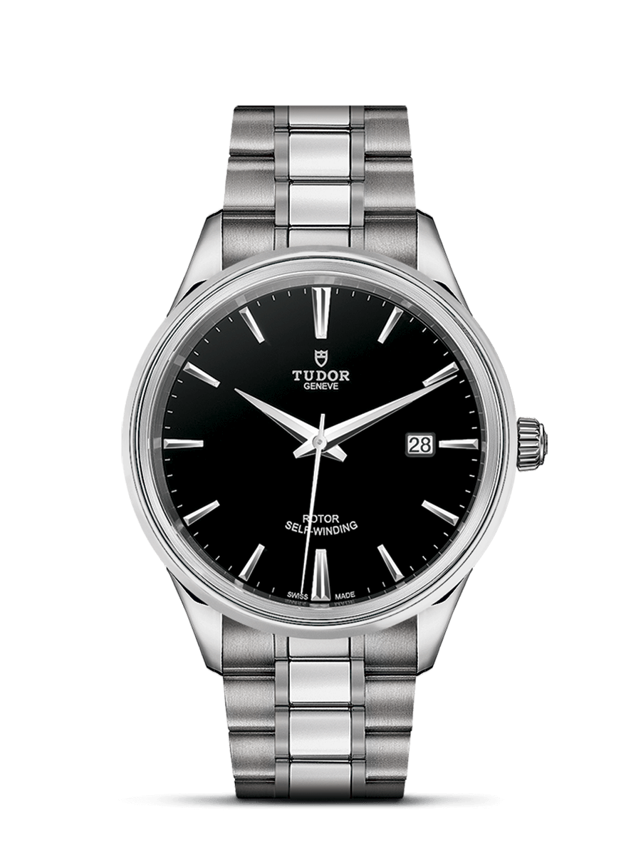 Tudor 12700-0002 : Style 41 Stainless Steel / Black / Bracelet