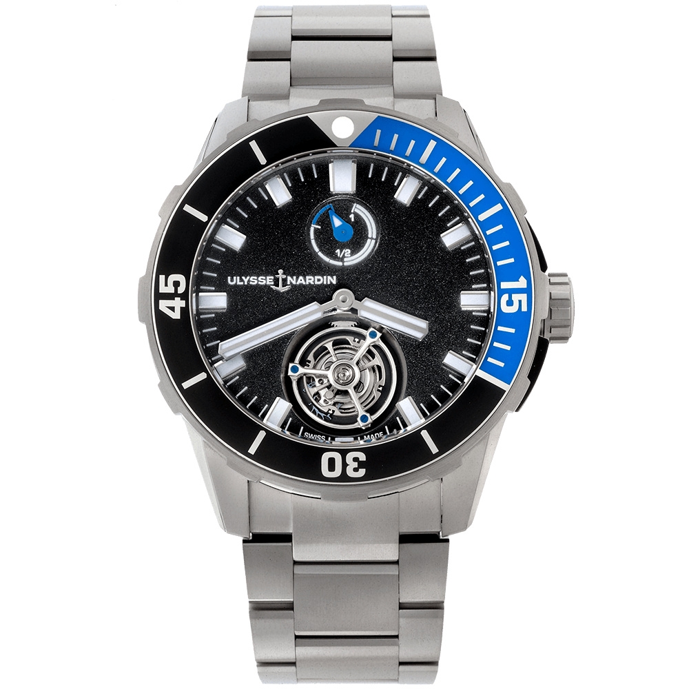 Ulysse Nardin 1283-170LE-7M/92-J.1 : Diver Chronometer Tourbillon Titanium / Black / Yoshida