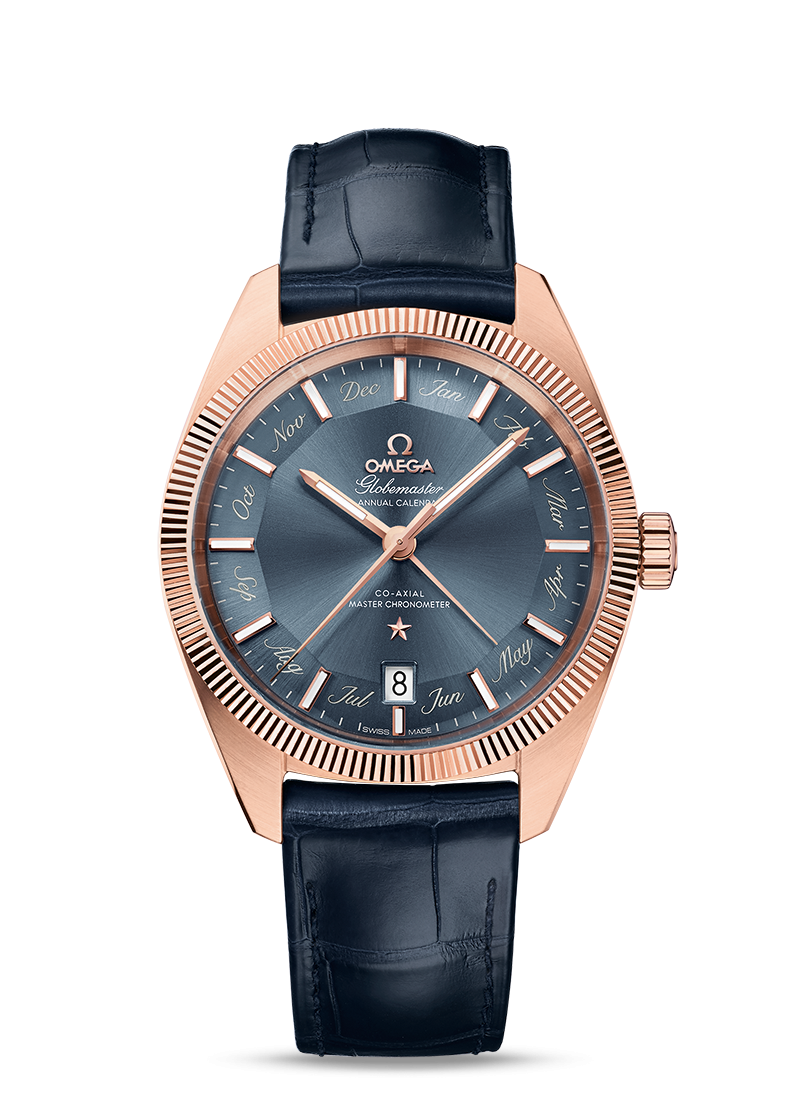 Omega 130.53.41.22.03.001 : Globemaster Annual Calendar Sedna Gold / Grey