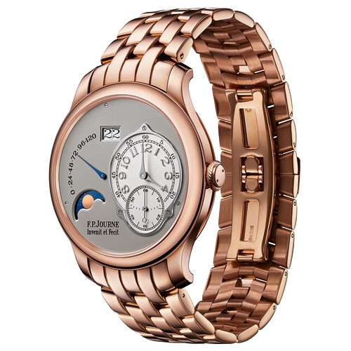 FP Journe 1300.3 NOL 42 RG GR BR : Octa Lune 42 Rose Gold / Grey / Bracelet