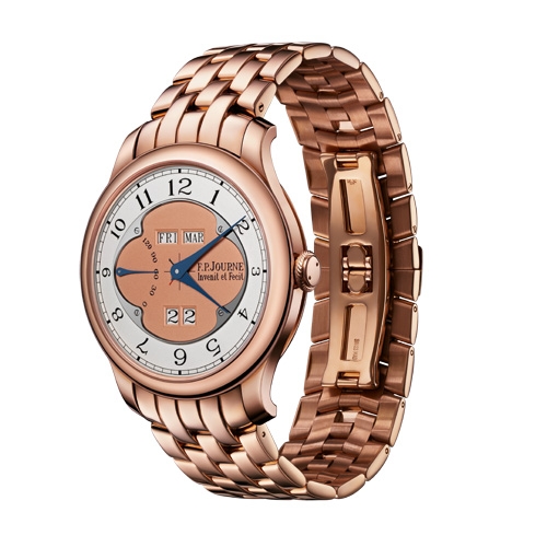 FP Journe 1300.3 QP 42 RG PI BR : Octa Quantième Perpétuel 42 Rose Gold / Pink / Bracelet