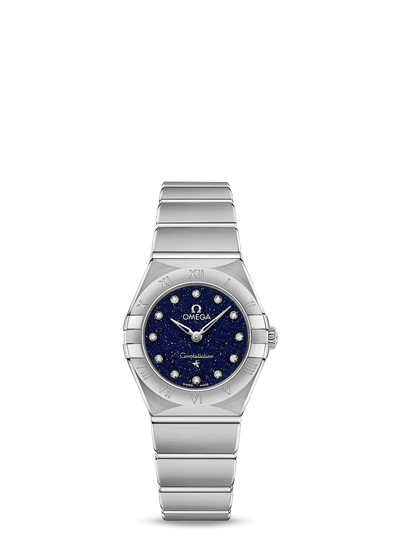 Omega 131.10.25.60.53.001 : Constellation Manhattan 25 Quartz Stainless Steel / Aventurine