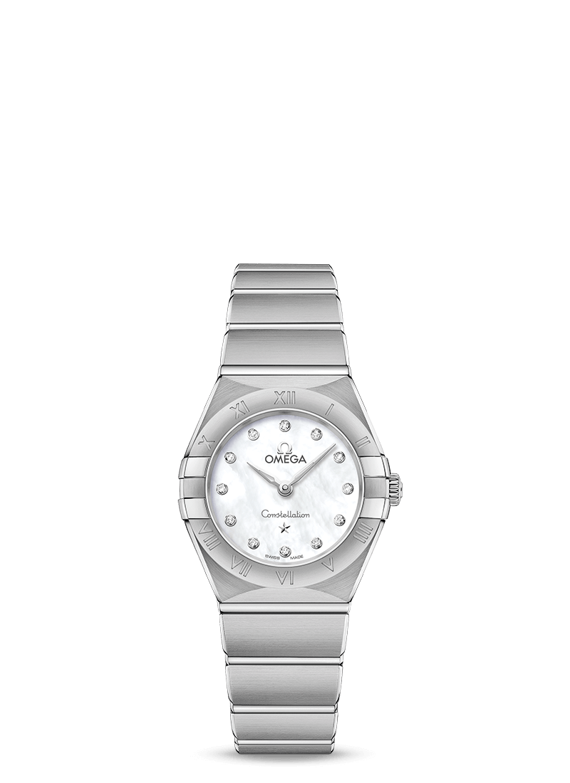 Omega 131.10.25.60.55.001 : Constellation Manhattan 25 Quartz Stainless Steel / MOP