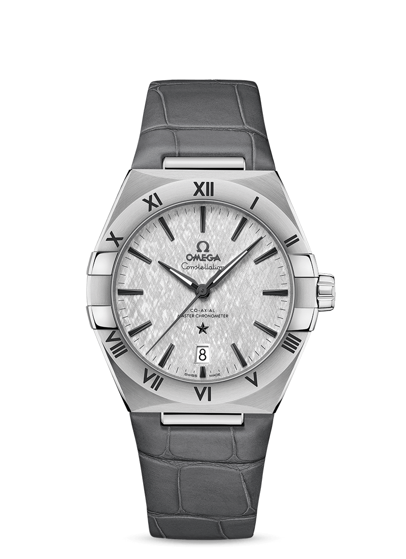 Omega 131.13.39.20.06.001 : Constellation Master Chronometer 39 Stainless Steel / Silver / Alligator