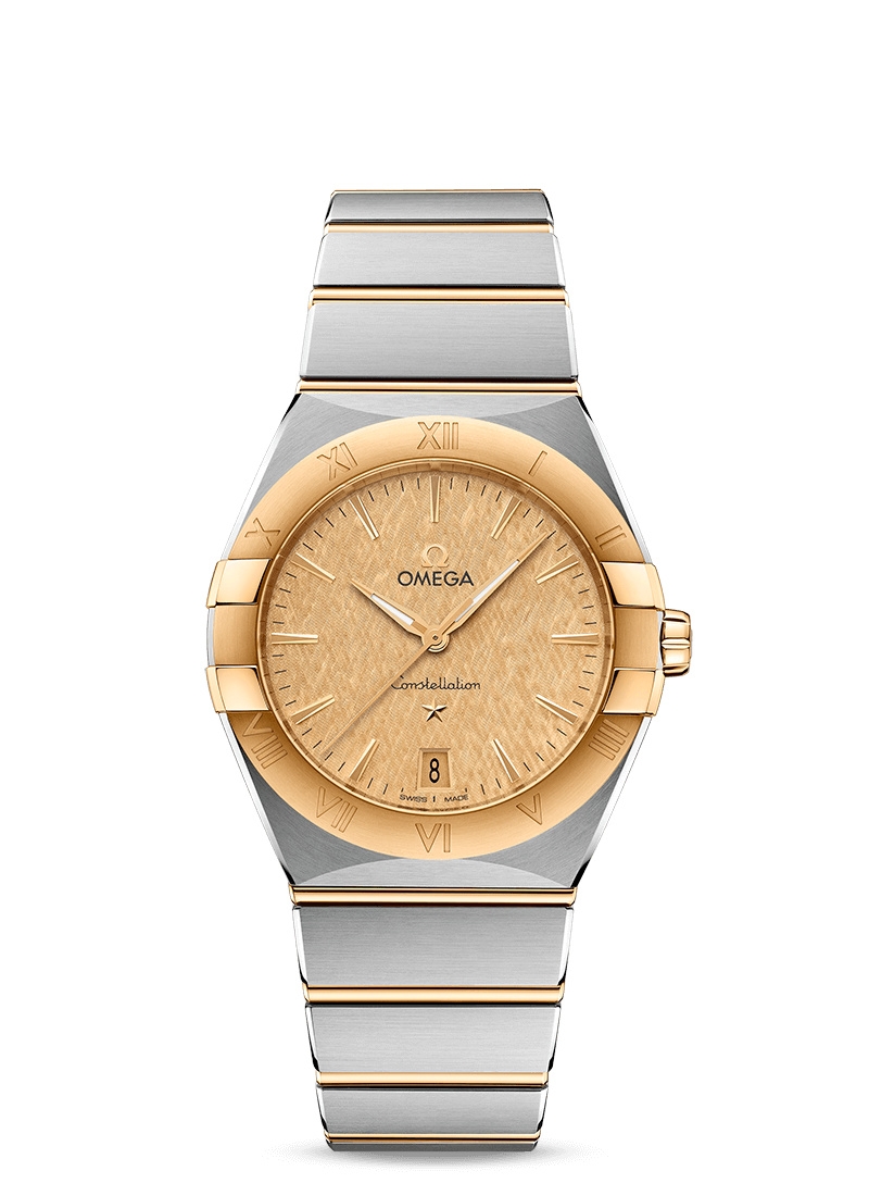 Omega 131.20.36.60.08.001 : Constellation Quartz 36 Stainless Steel / Yellow Gold / Silver / Bracelet