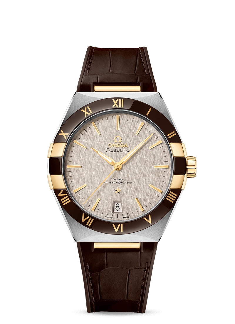 Omega 131.23.41.21.06.002 : Constellation Master Chronometer 41 Stainless Steel - Yellow Gold - Ceramic / Grey