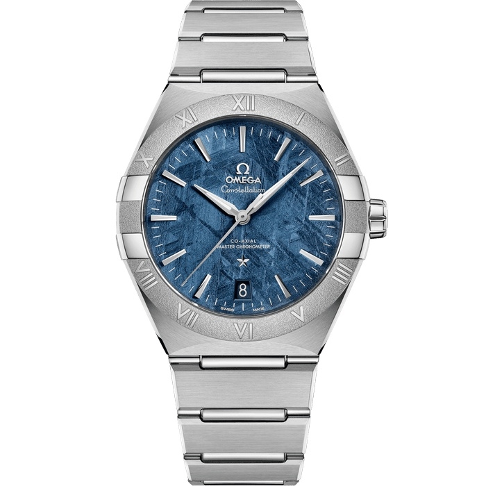 Omega 131.30.41.21.99.003 : Constellation Master Chronometer 41 Stainless Steel / Blue Meteorite