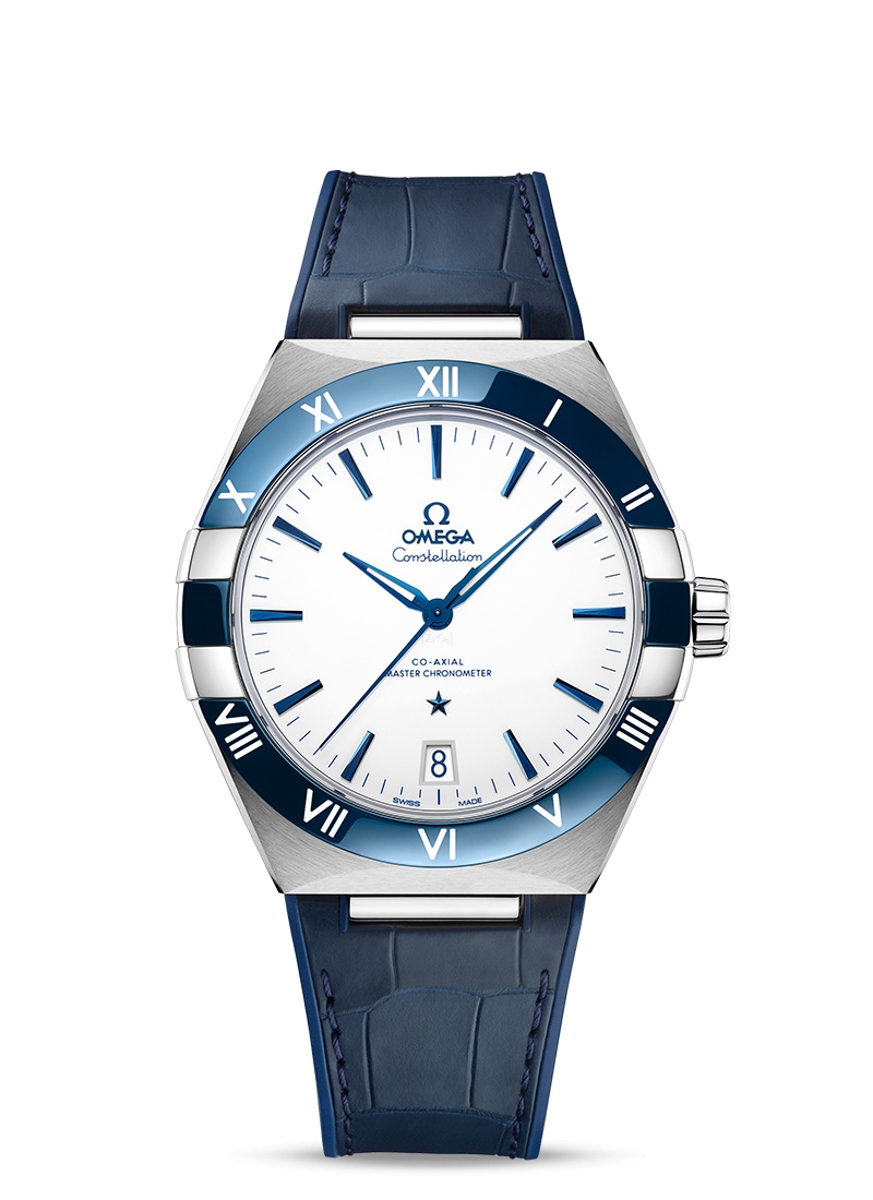 Omega 131.33.41.21.04.001 : Constellation Master Chronometer 41 Stainless Steel - Ceramic / White