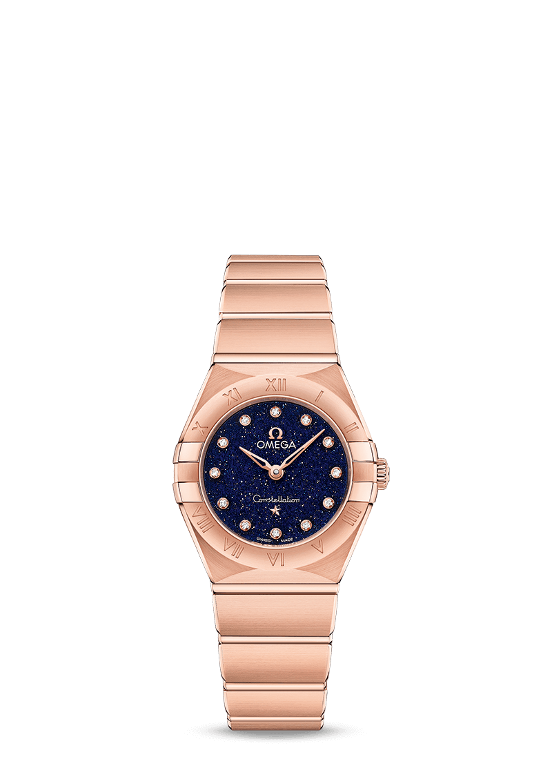Omega 131.50.25.60.53.002 : Constellation Manhattan 25 Quartz Sedna Gold / Aventurine