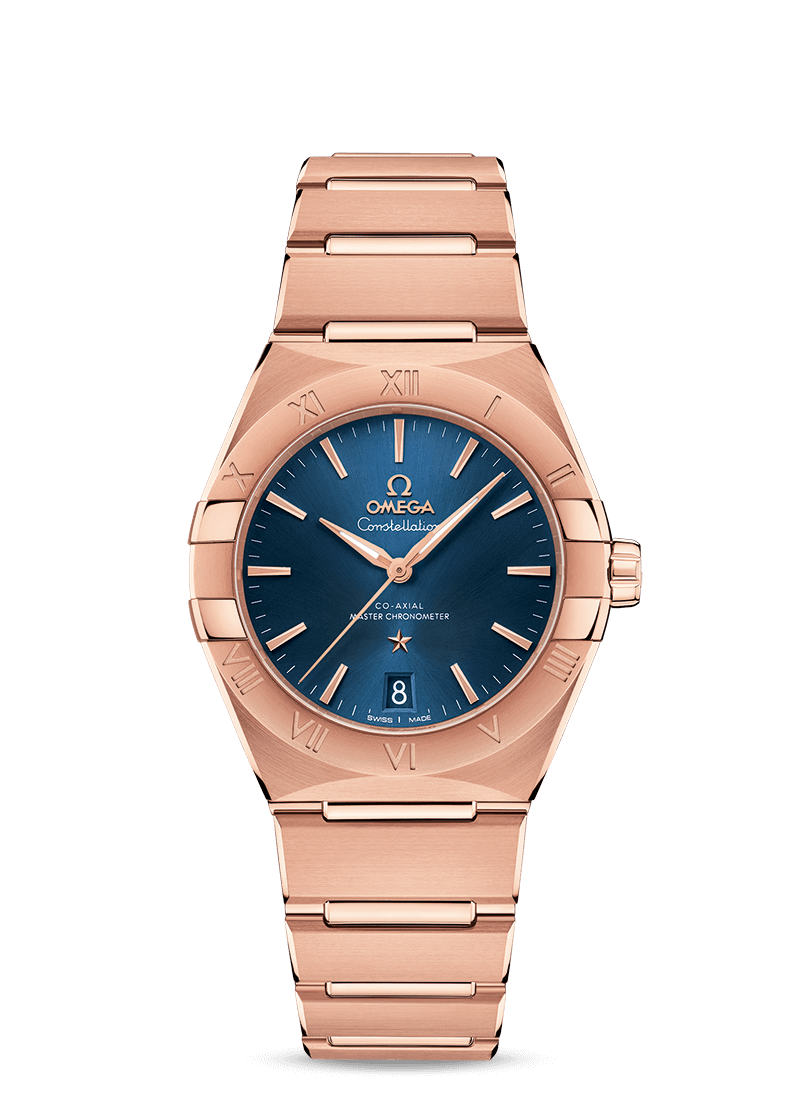 Omega 131.50.36.20.03.001 : Constellation Master Chronometer 36 Sedna / Blue / Bracelet