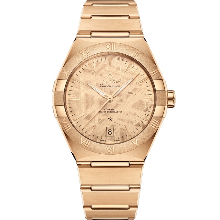 Omega 131.50.41.21.99.001 : Constellation Master Chronometer 41 Moonshine Gold / Champagne Meteorite