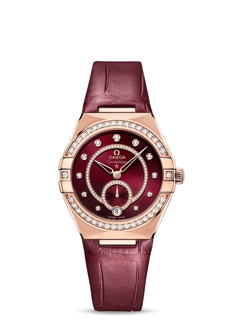 Omega 131.58.34.20.61.001 : Constellation Master Chronometer Small Seconds 34 Sedna Gold / Diamond / Black