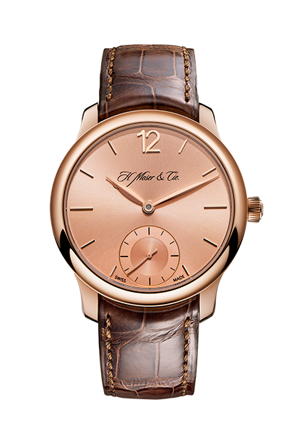 H. Moser & Cie 1321-0400 : Endeavour Small Seconds, Red Gold