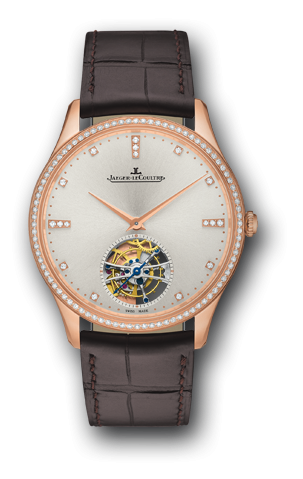 Jaeger-LeCoultre 1322401 : Master Ultra Thin Tourbillon Pink Gold Diamond