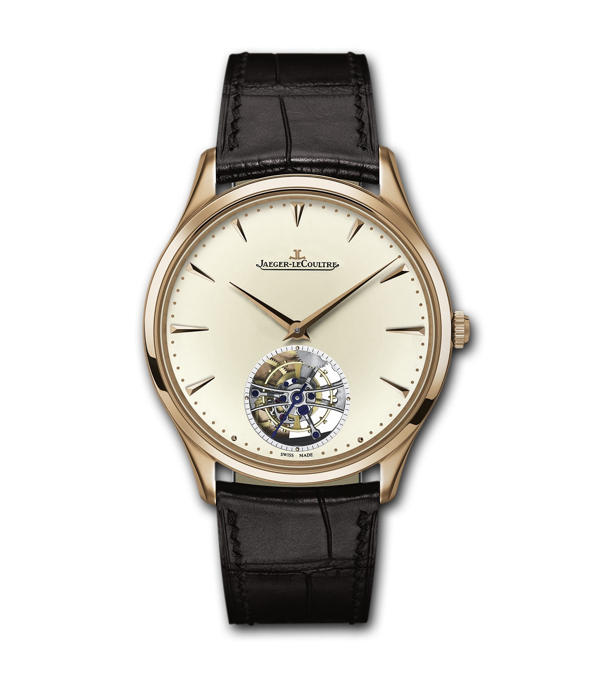 Jaeger-LeCoultre 1322410 : Master Ultra Thin Tourbillon Pink Gold