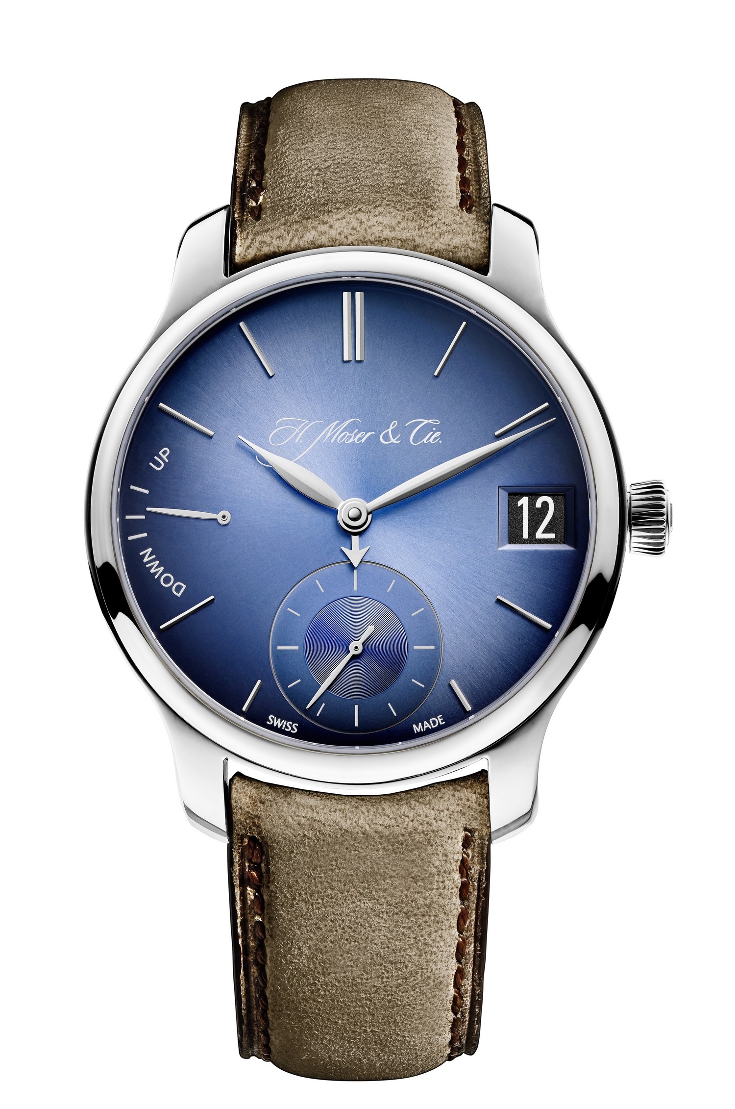 H. Moser & Cie 1341-0207 : Endeavour Perpetual Calendar, Funky Blue