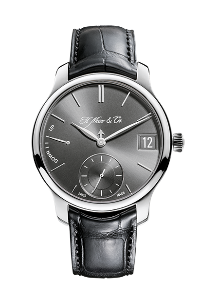 H. Moser & Cie 1341-0300 : Endeavour Perpetual Calendar, Platinum, Ardoise Dial
